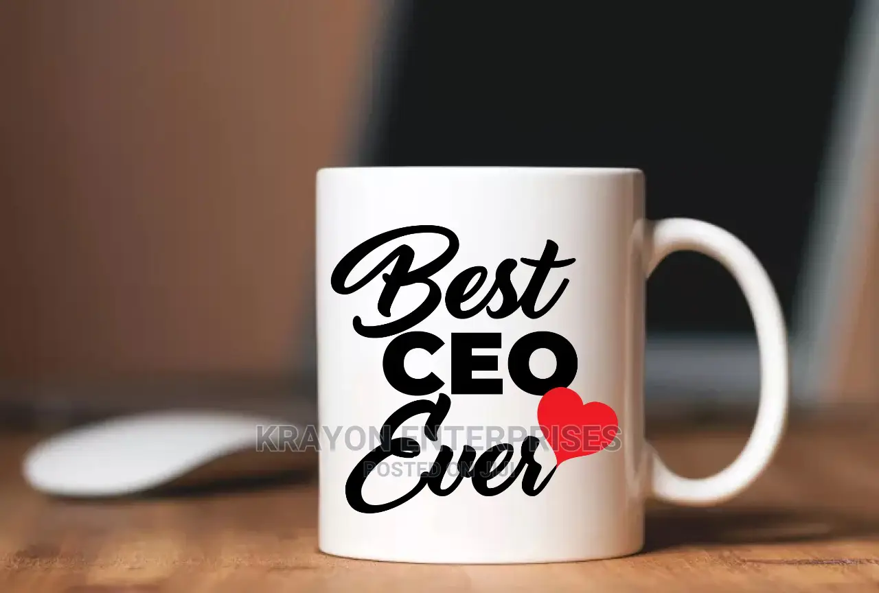 White Mug Printing