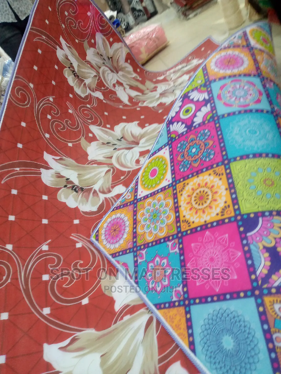 Two-Sided Carpets