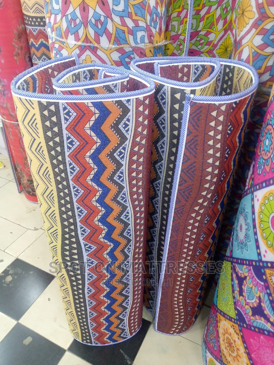 Two-Sided Carpets