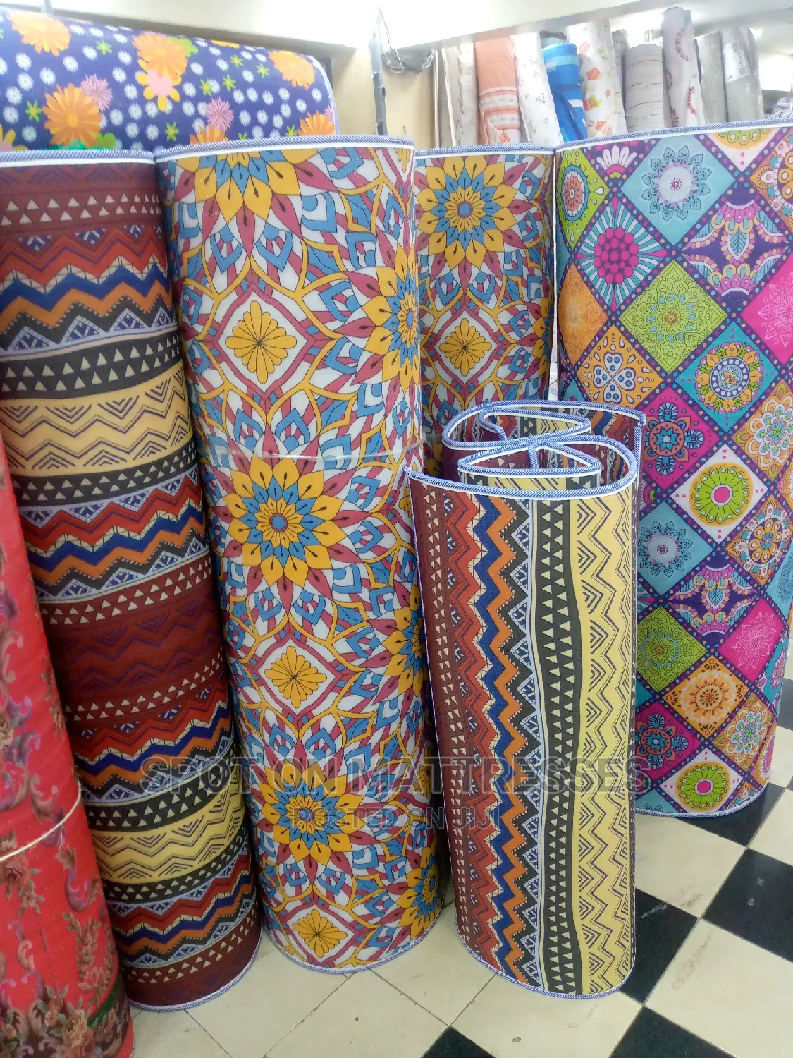 Two-Sided Carpets