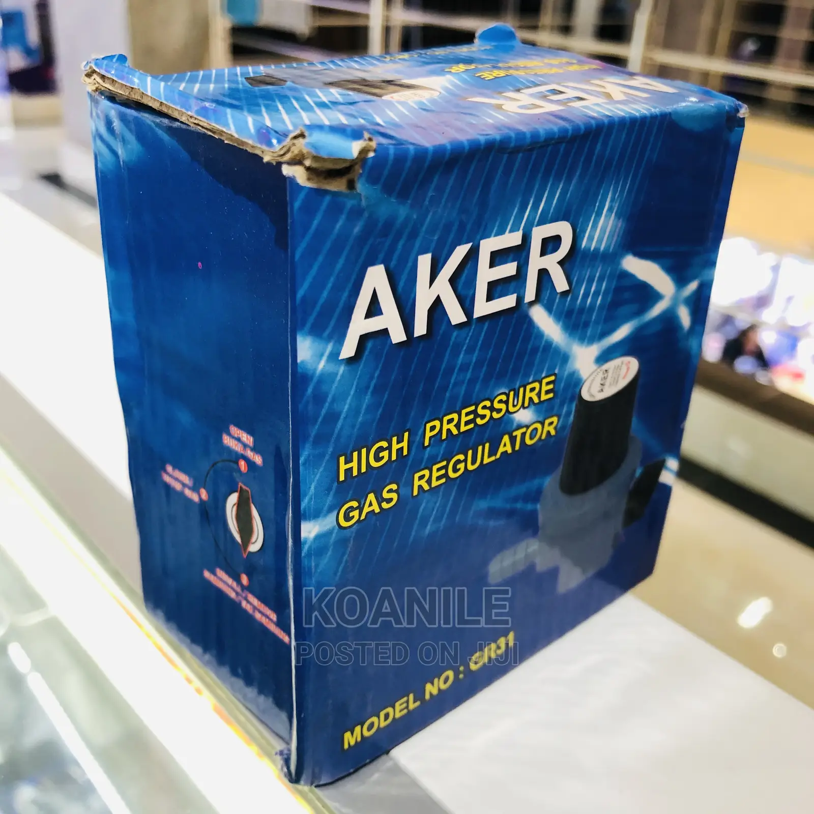 Aker High Pressure Gas Regulator