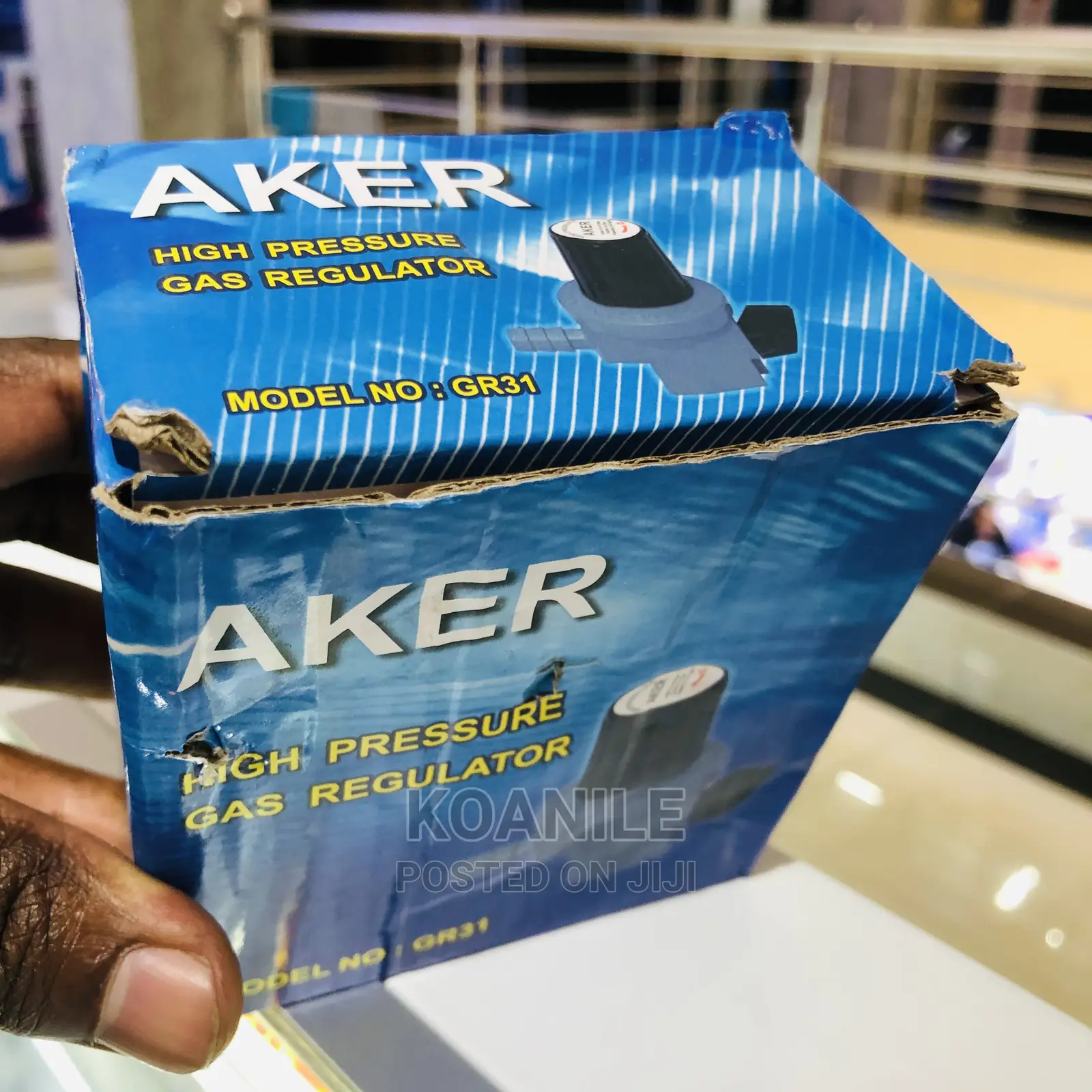 Aker High Pressure Gas Regulator