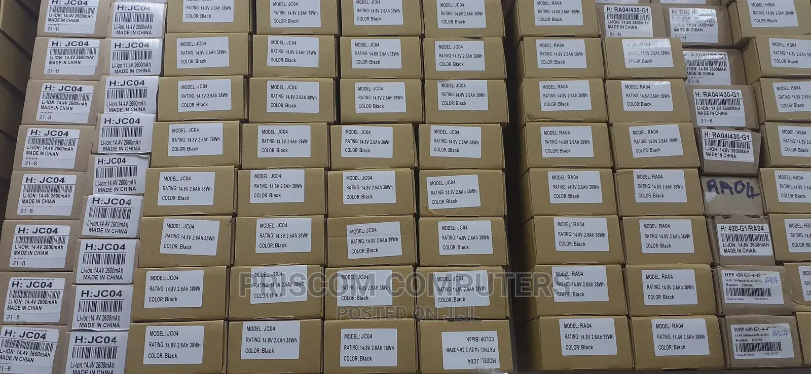 HS04,OA04,JC03, RA04 Laptop Battery