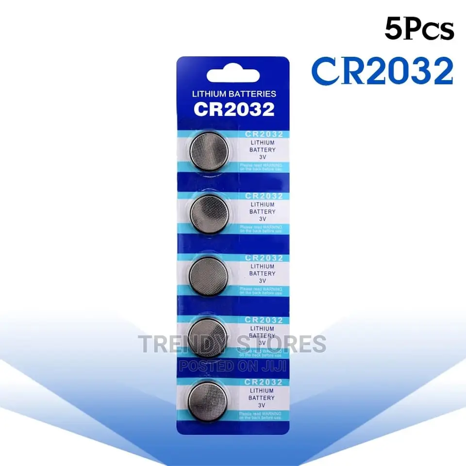 5pcs 3v Lithium Coin Battery Cr 2032