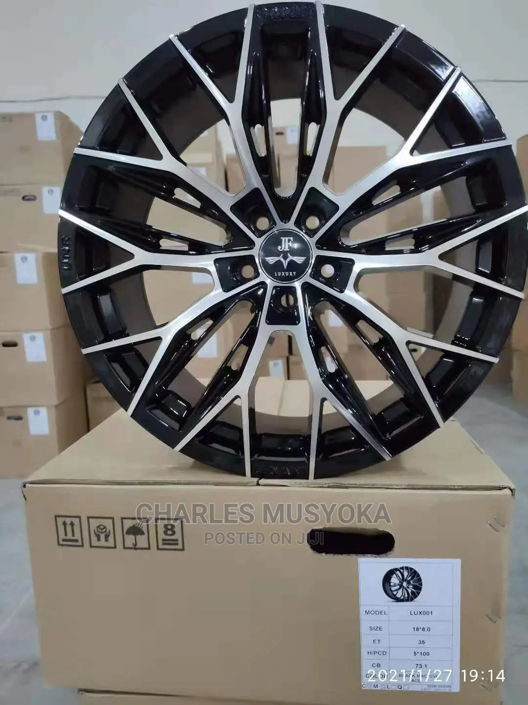 Rims Size 18 5holes Markx, Mark 2etc Setts