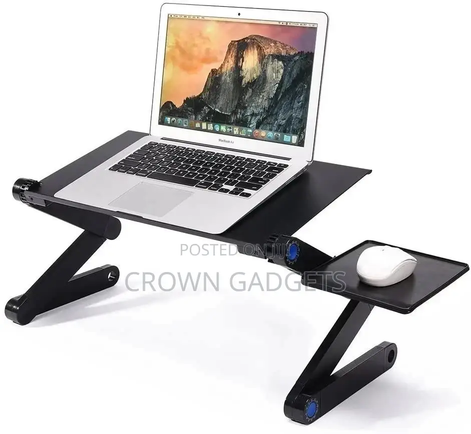 Laptop Stand With Mouse Pad and Fan
