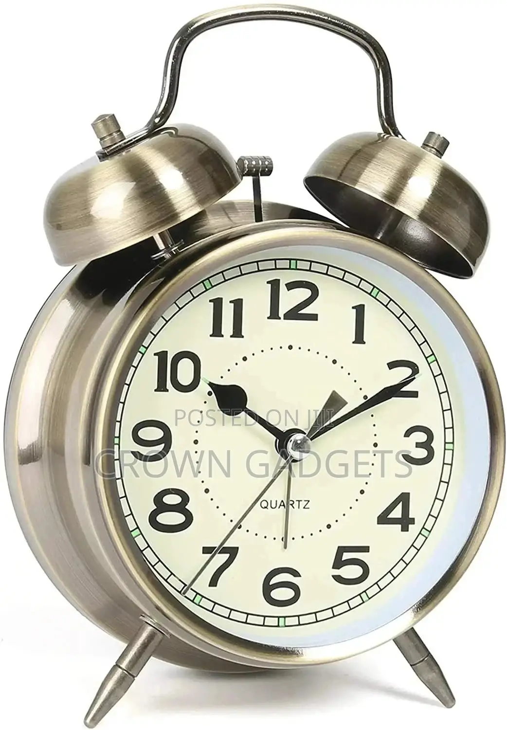 Metal Vintage Alarm Clock
