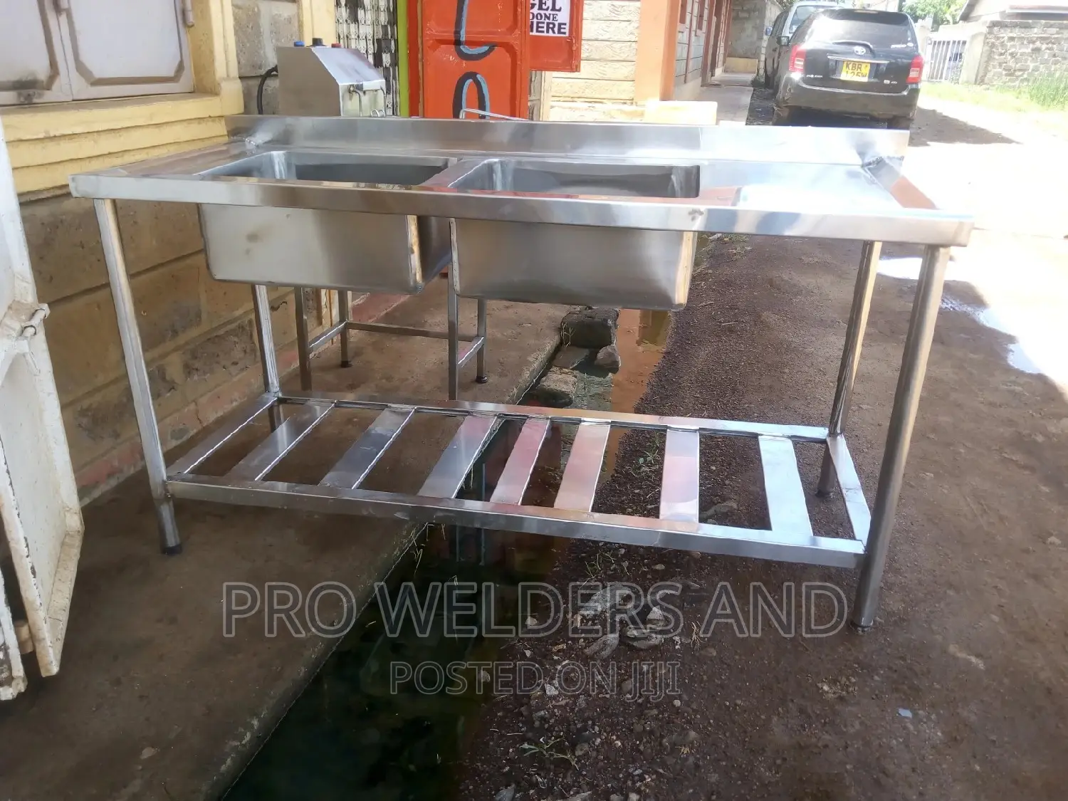 Stainles Steel Double Sink