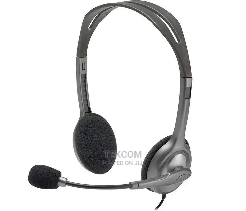 Logitech H110 Stereo Headset Dual 3.5mm Jacks