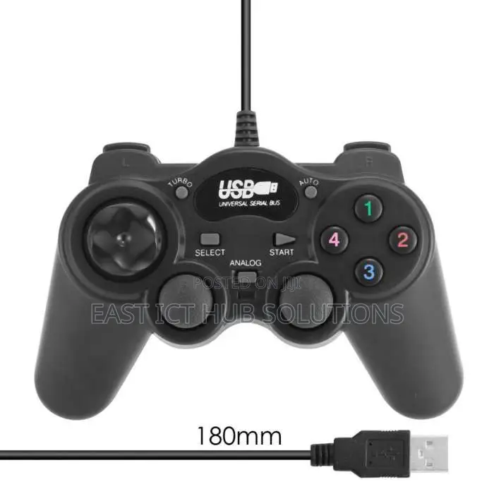 USB Wired Game Controller Gamepad