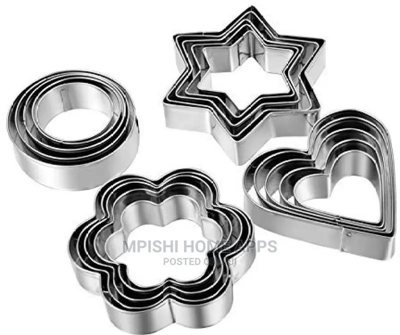 Cookie Cutter Stainless Steel (12pcs)