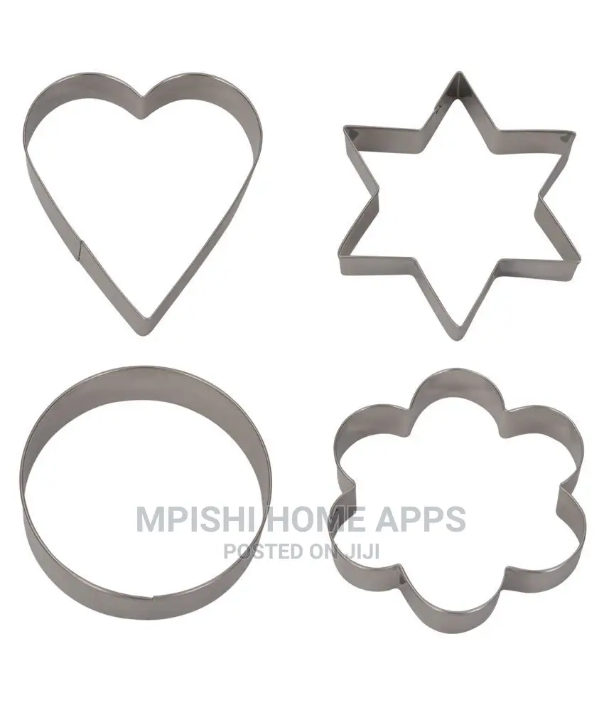 Cookie Cutter Stainless Steel (12pcs)