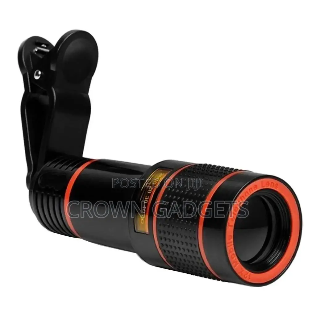 Mobile Phone Tripod With Phone Camera Kit 12x Optical Zoom
