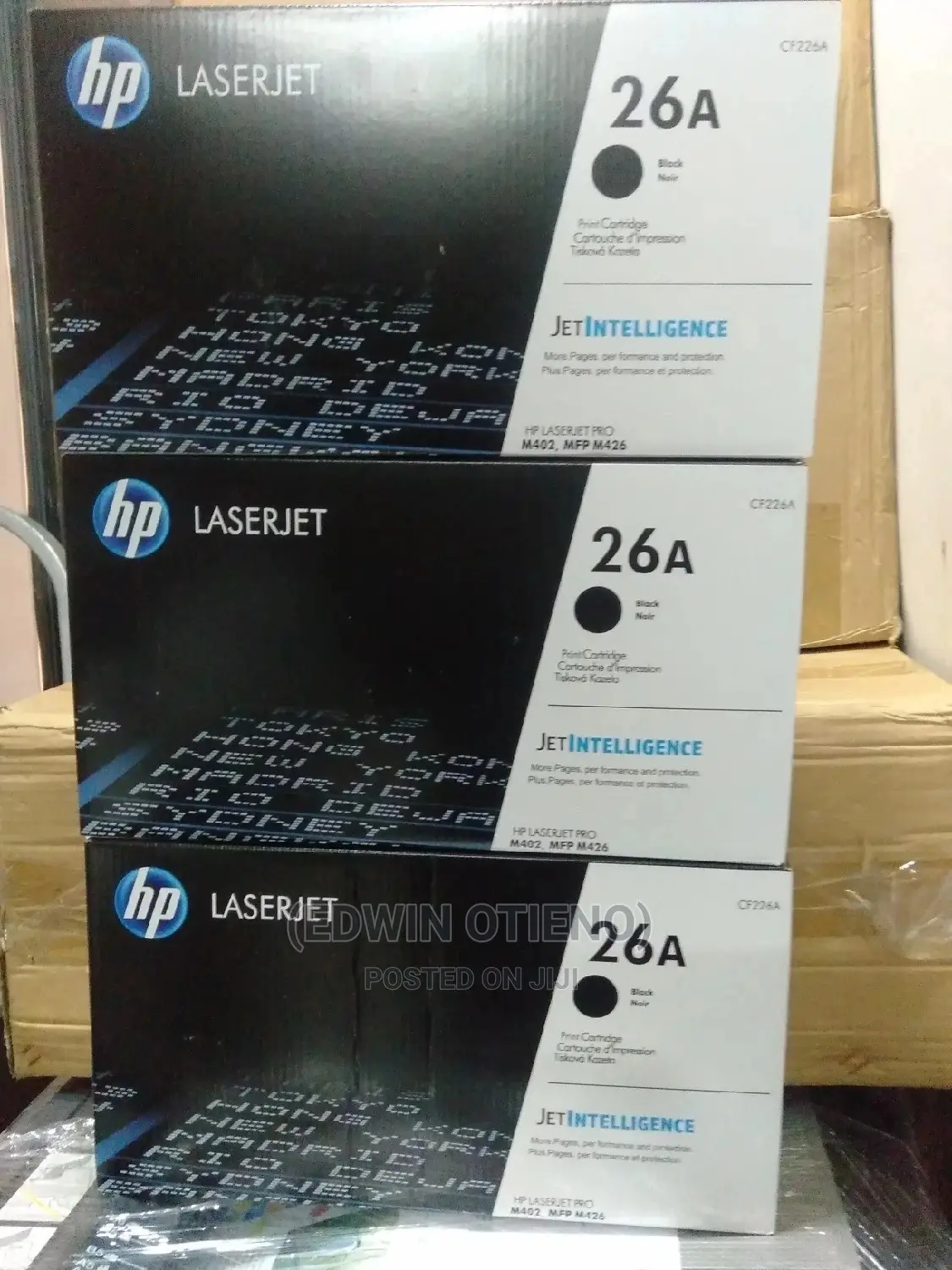HP 26A Black Laserjet Toner Cartridge, CF226A