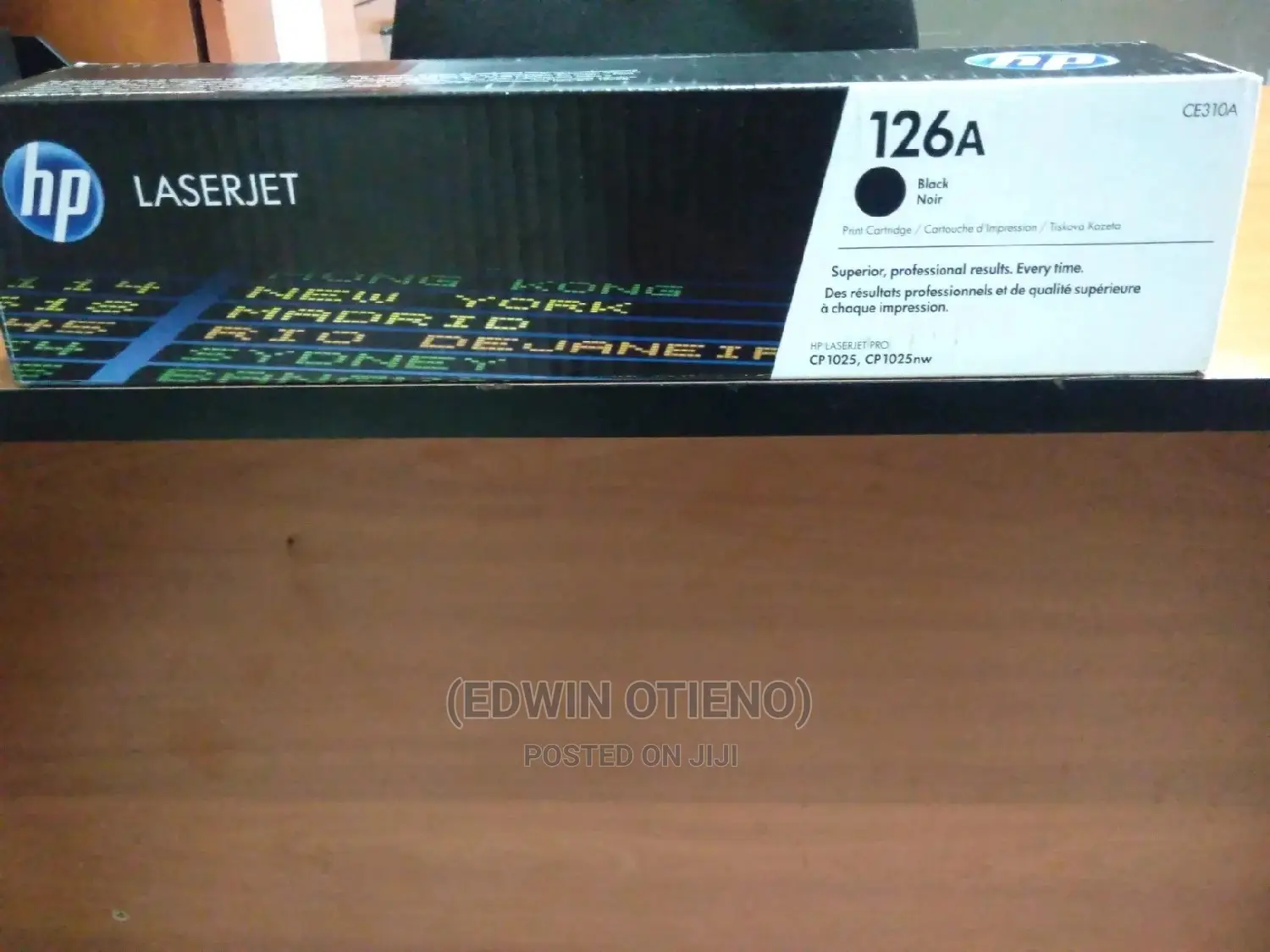 HP 126A Black Laserjet Toner Cartridge, CE310A