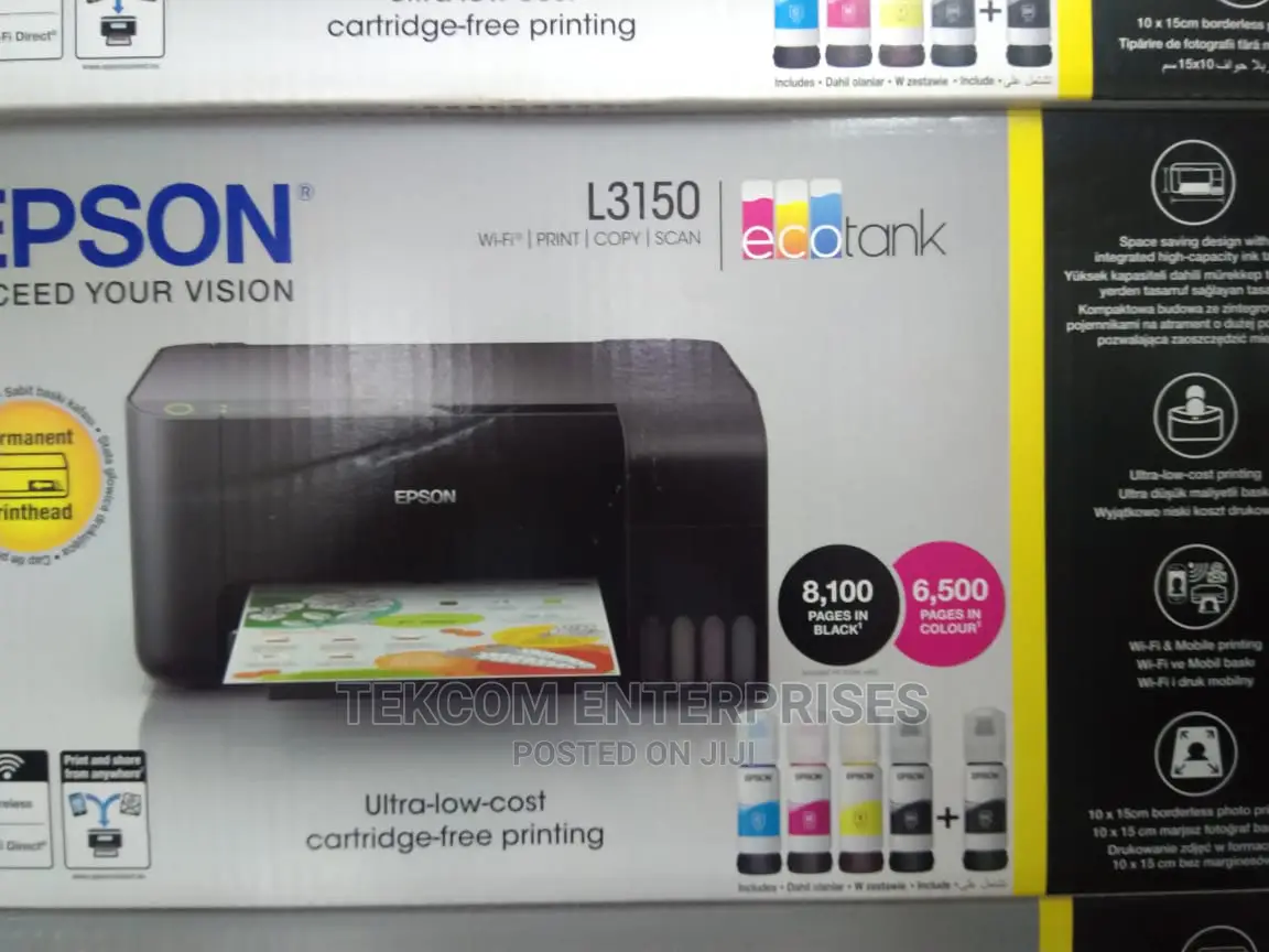 Epson L3150 Printer Wireless Printing