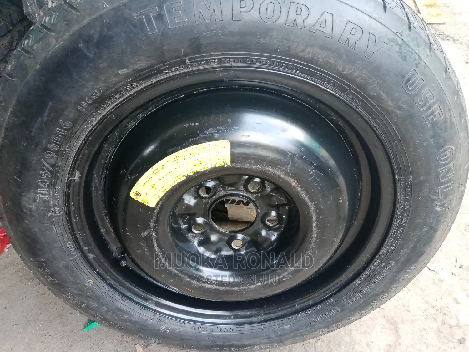 Spare Tyre(Donut Tyre) For Mazda Cx-5 (16inch And 17inch)