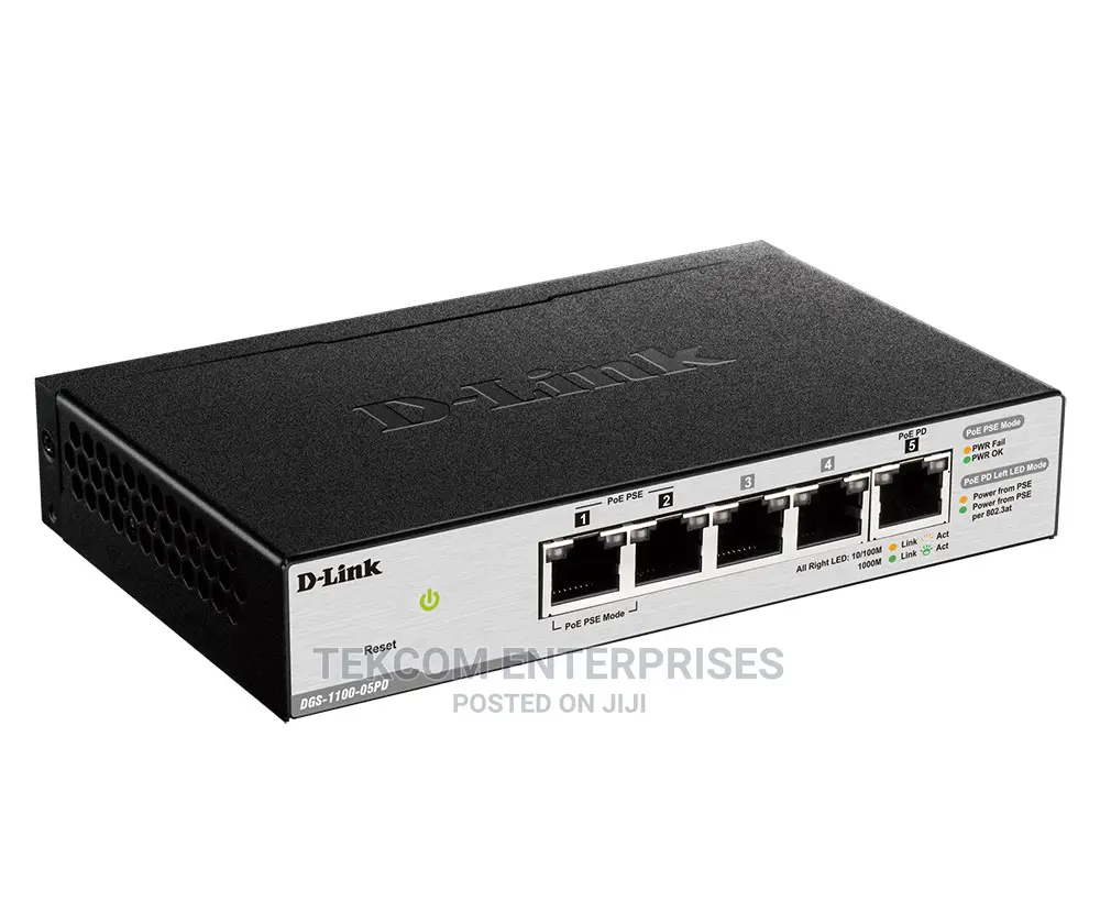 D-Link Gigabit Switch DGS-1100-05PD
