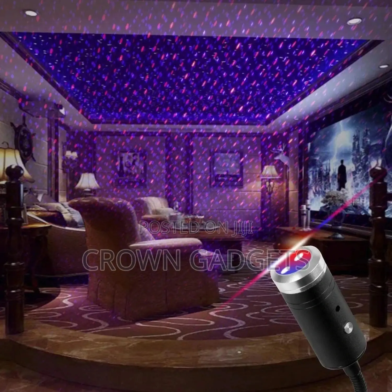 USB Star Light, 3 Colors - Lighting Effects