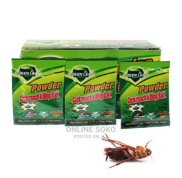 Cockroach Killer Bait Repellent Kill Pest Control - 50 Pcs