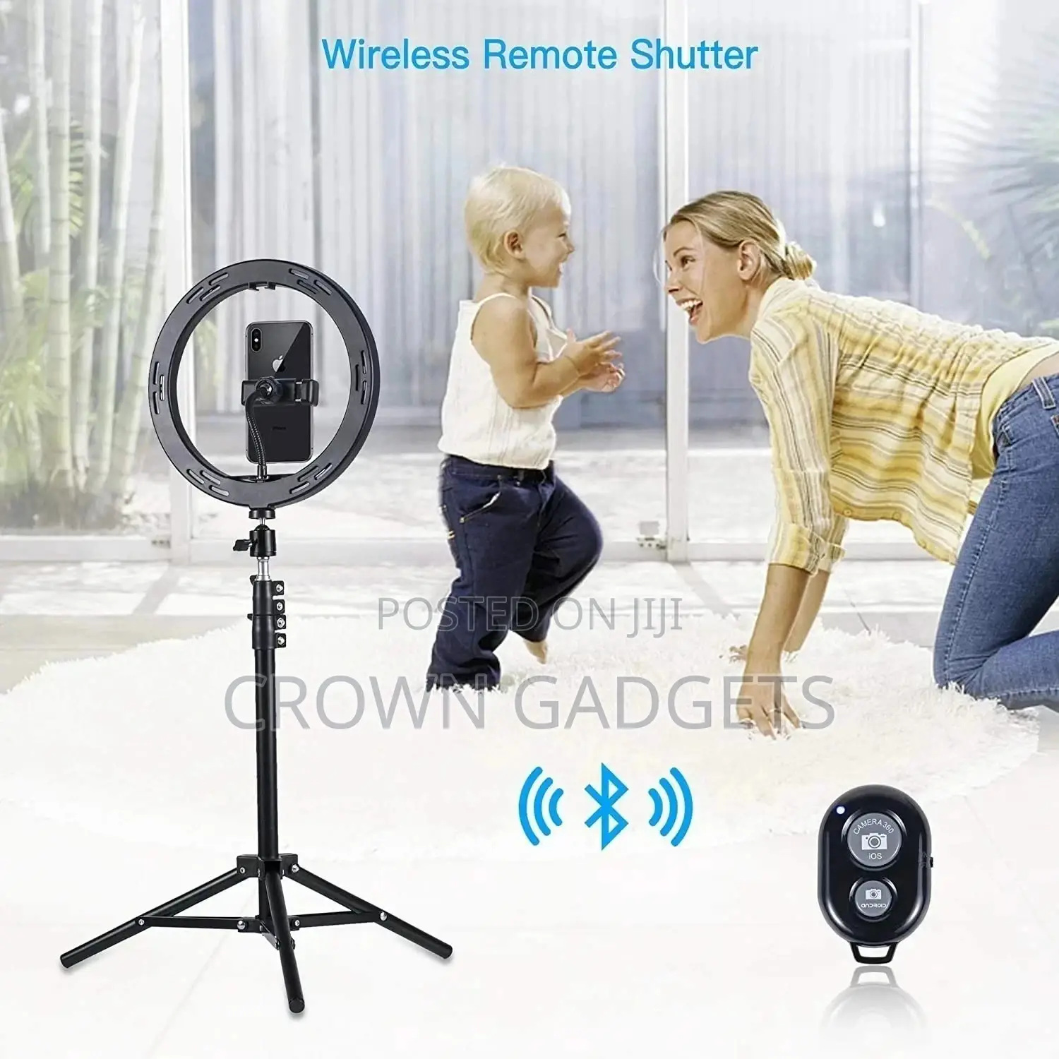 10 Inch Ring Light With Stand Tripod and Phone Holder