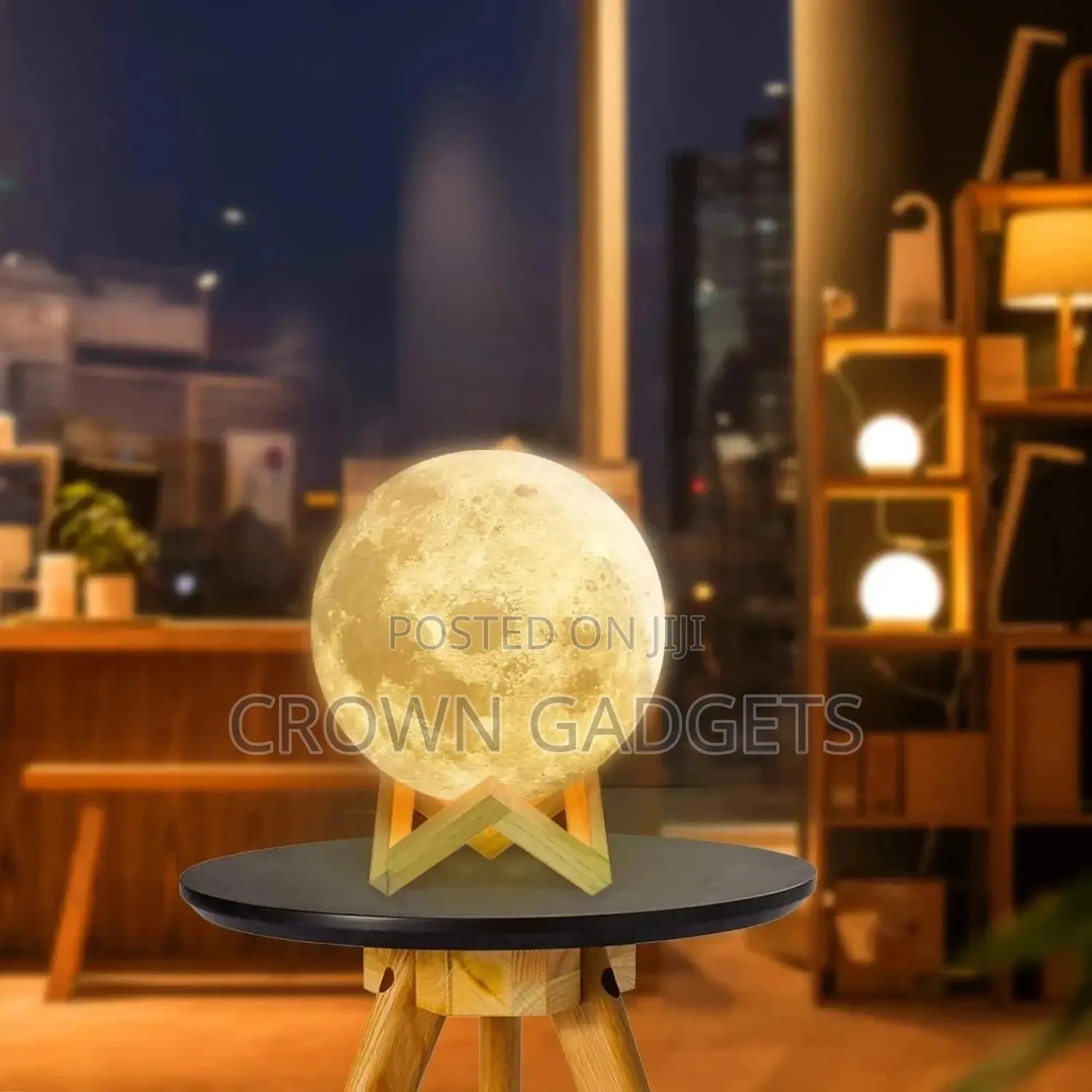 16 Colors LED Moon Light (12cm Size)