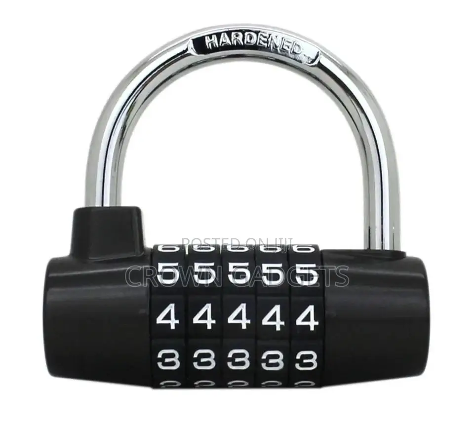 Safety Lock Wide Shackle Combination 5 Digit Password
