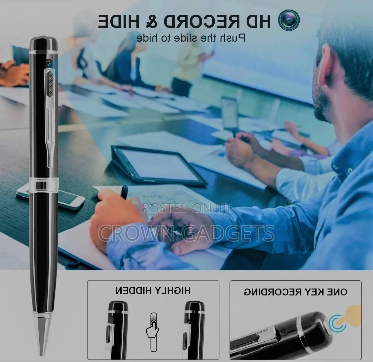 HD 1080P Hidden Pen Camera for Seminars