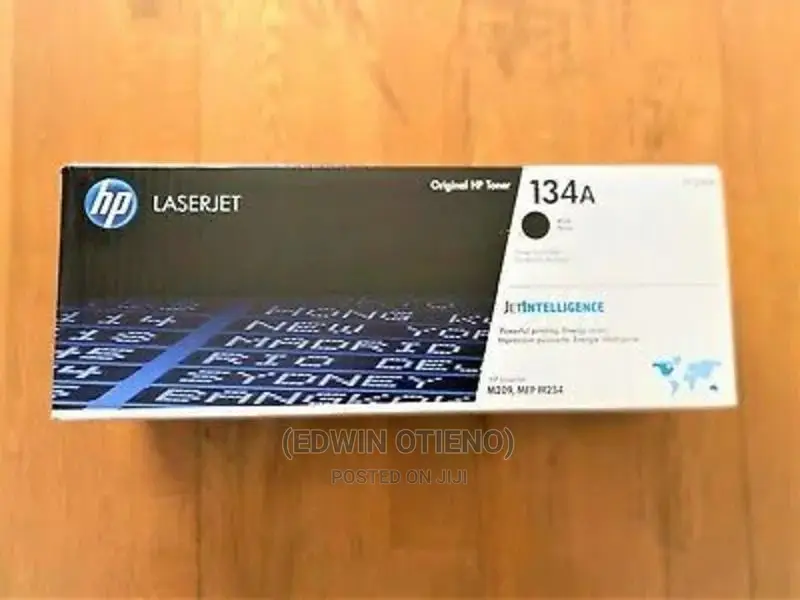 HP 134A Black Laserjet Toner Cartridge, W1340A