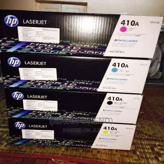 HP 410A Black Laserjet Toner Cartridge, CF410/1/2/3A