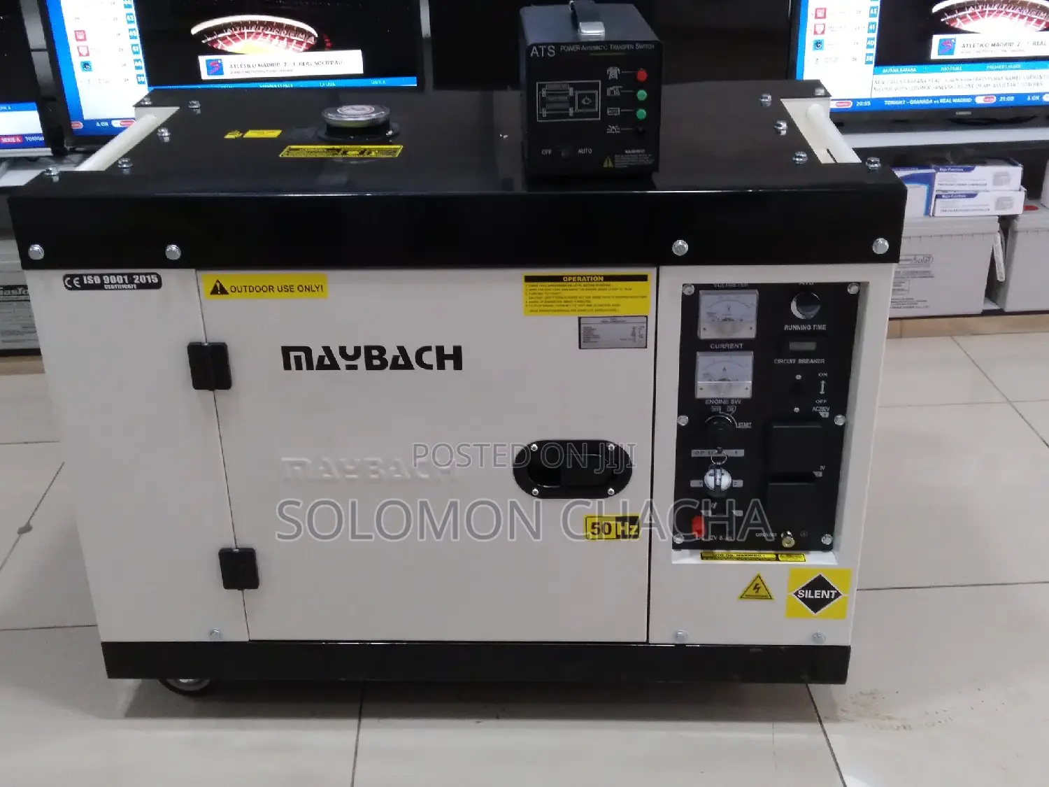 Maybach 10kva Plus Automatic Switch Silent Diesel Generator