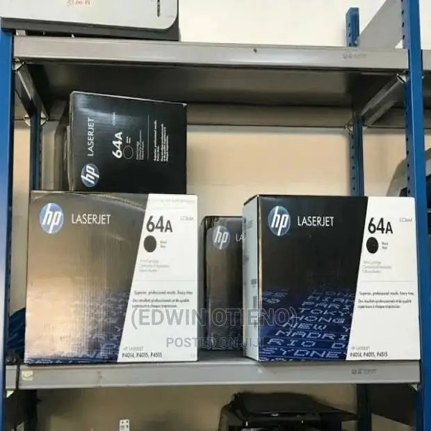 HP 64A Black Laserjet Toner Cartridge, CC364A