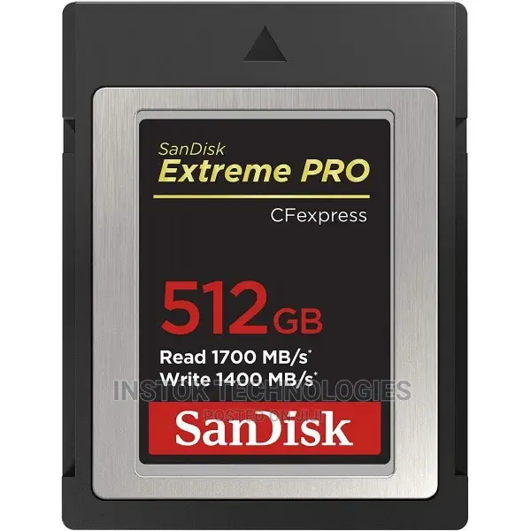 Sandisk 512gb Extreme PRO Cfexpress Card Type B - Sdcfe-512g
