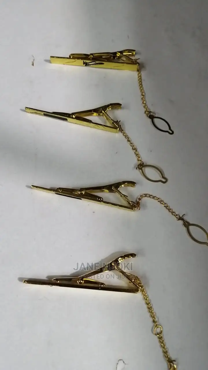 Gold Clip Ties