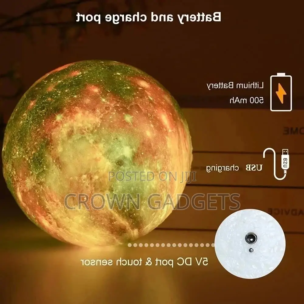 3D Moon Lamp the Most Unique Lamp