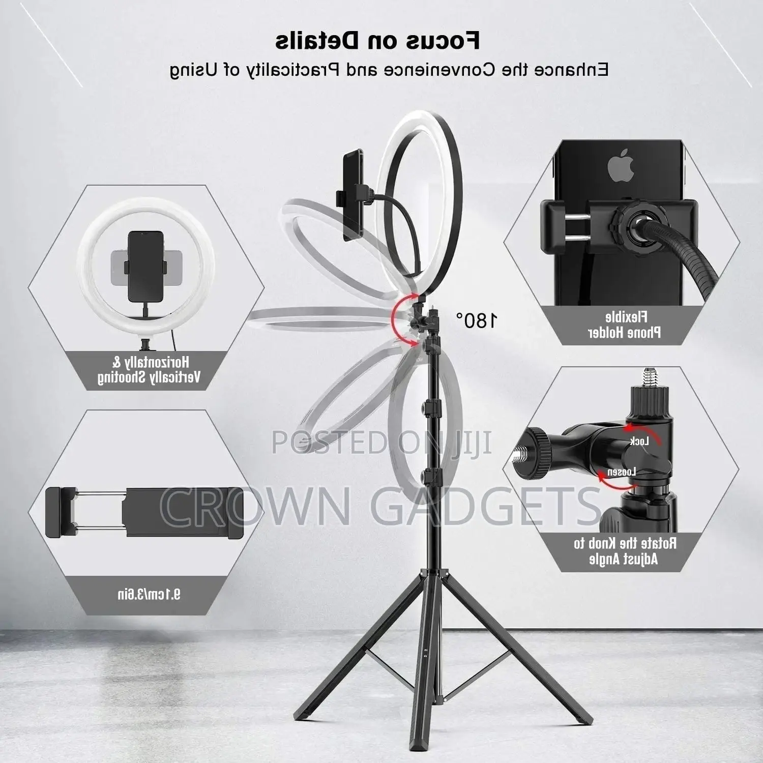10 Inch Ring Light Kit