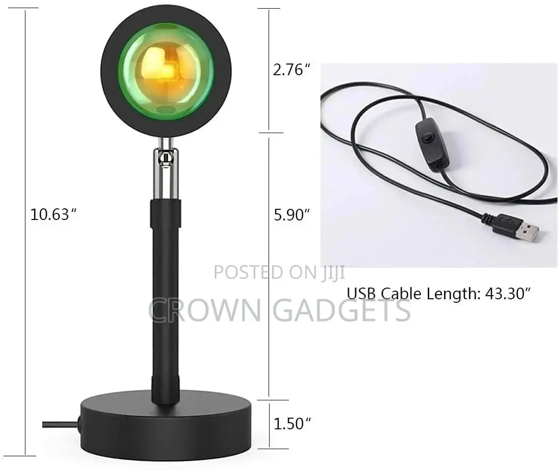 Sunset Projection Led Light