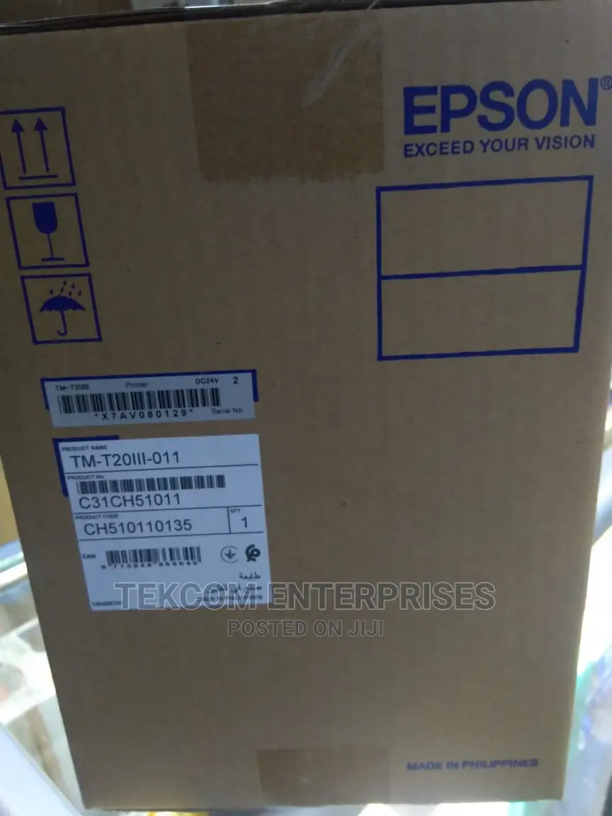 Epson TM -T20iii Pos Receipt Printer