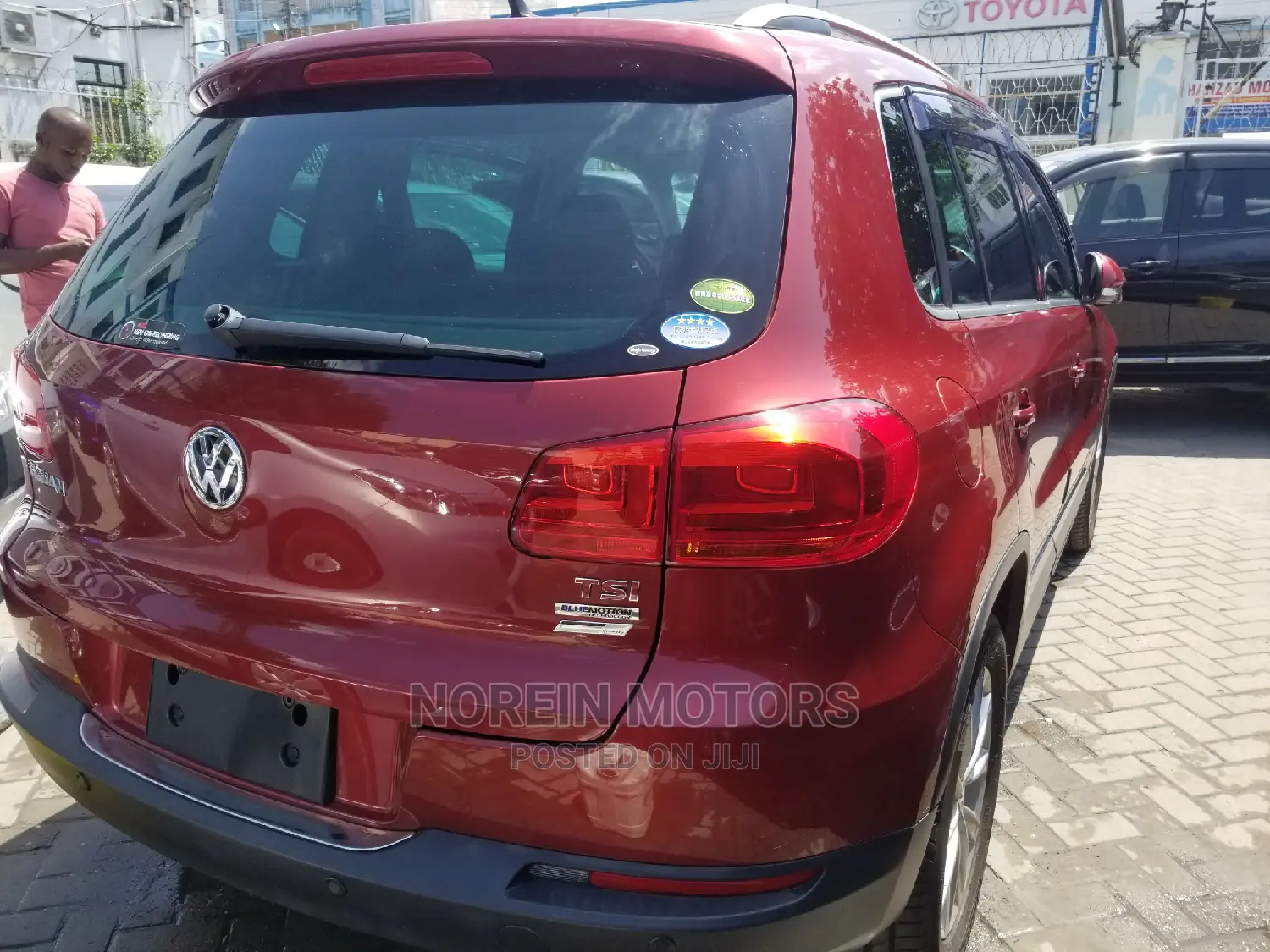 Volkswagen Tiguan 2014 Red