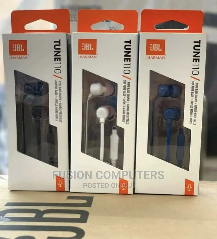 JBL TUNE 110 - In-Ear Headphone With One-Button Remote