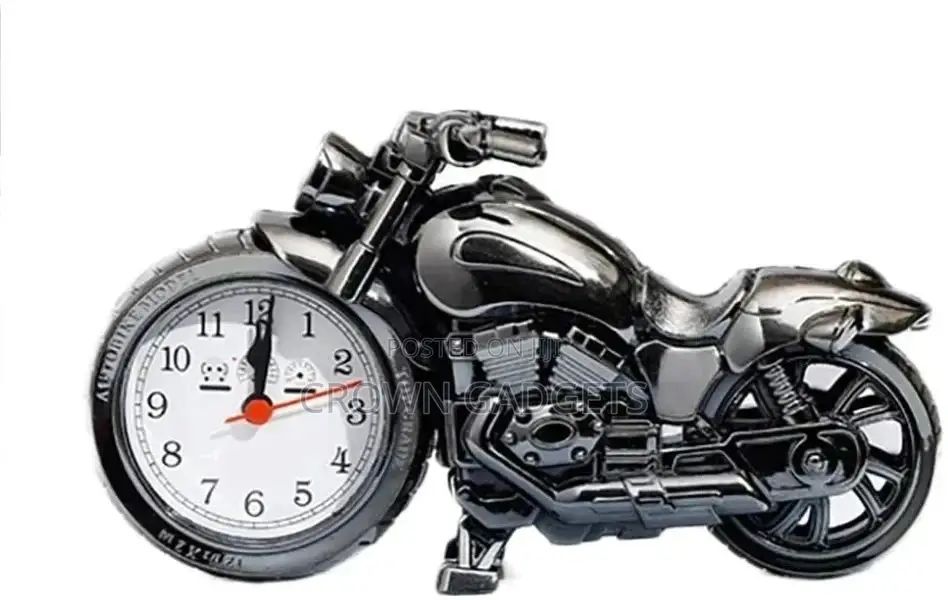 Motorcycle Alarm Clock Retro for Kids