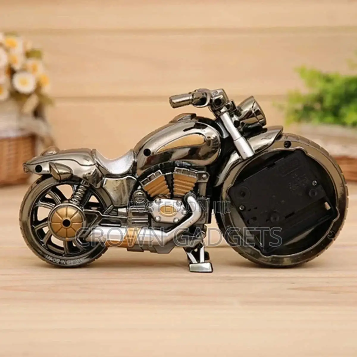 Alarm Clock Cool Motorcycle Design Creative Home Novelty