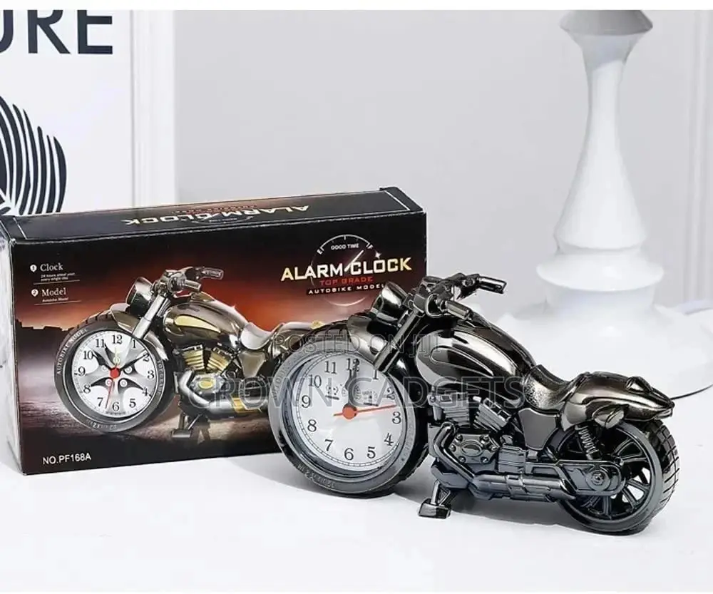 Unique Eye-Catching Exquisite Motorbike Sporting Alarm Clock