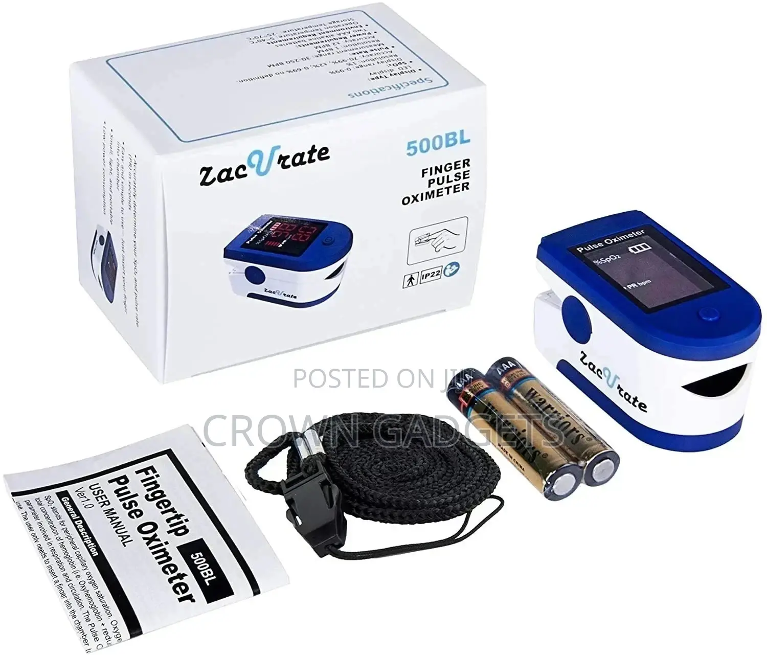 Lk87 Pulse Oximeter For Travelling