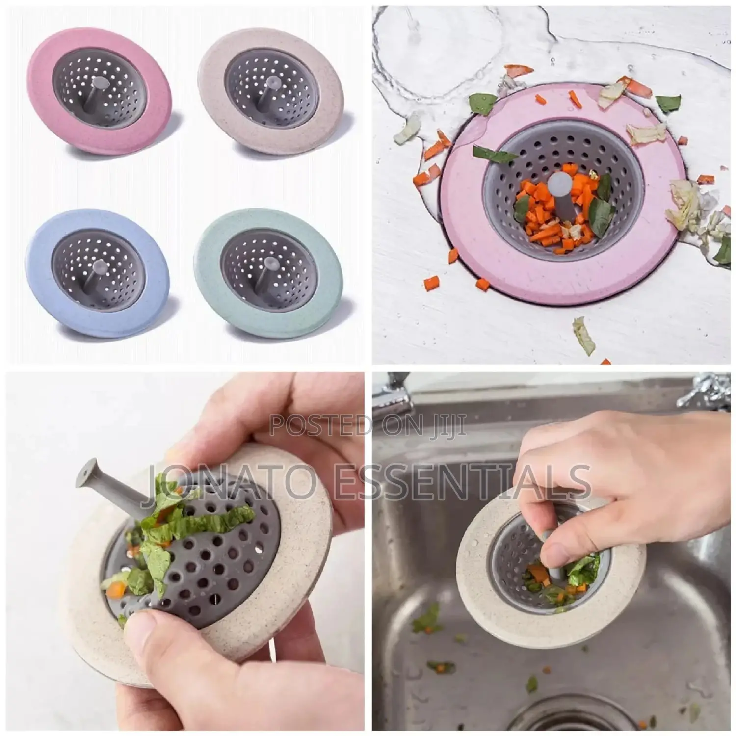 Silicone Kitchen Sink Strainer Drain Filter Stopper