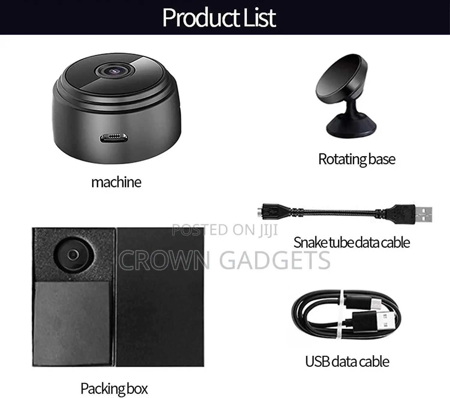 Hotselling HD 1080P DVR Wifi Spy Camera With Night Vision
