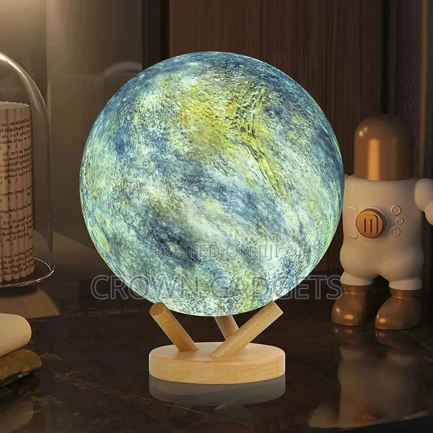 Portable Designer Moonlight Lamp