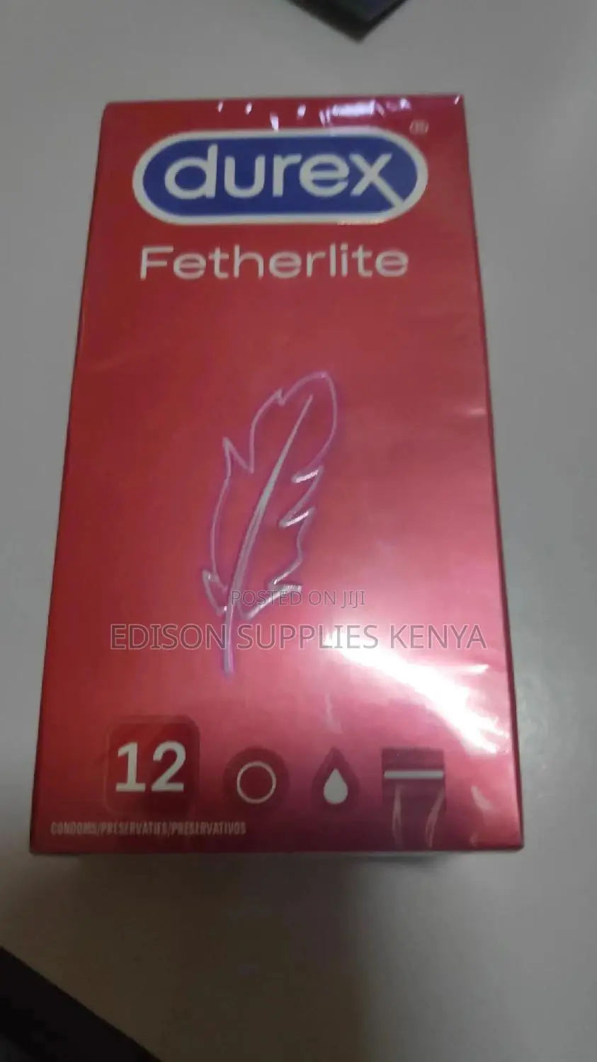 Durex Fetherlite Condoms 12pack Intense Orgasmic Feeling