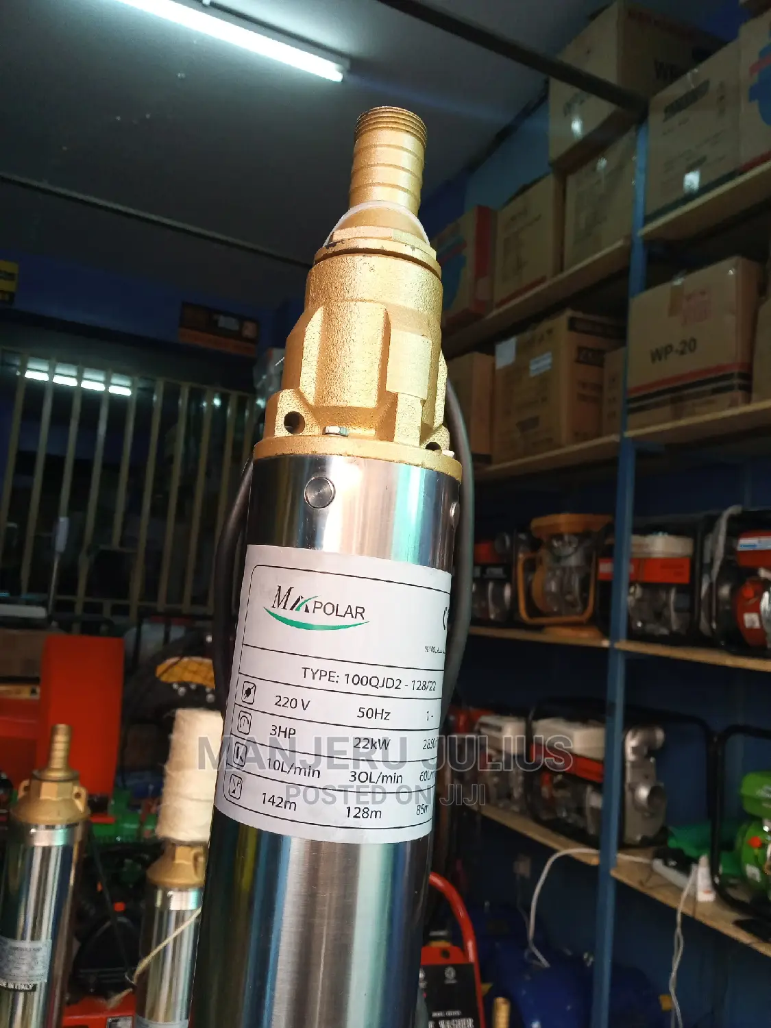 142 Metres Submesible Pump