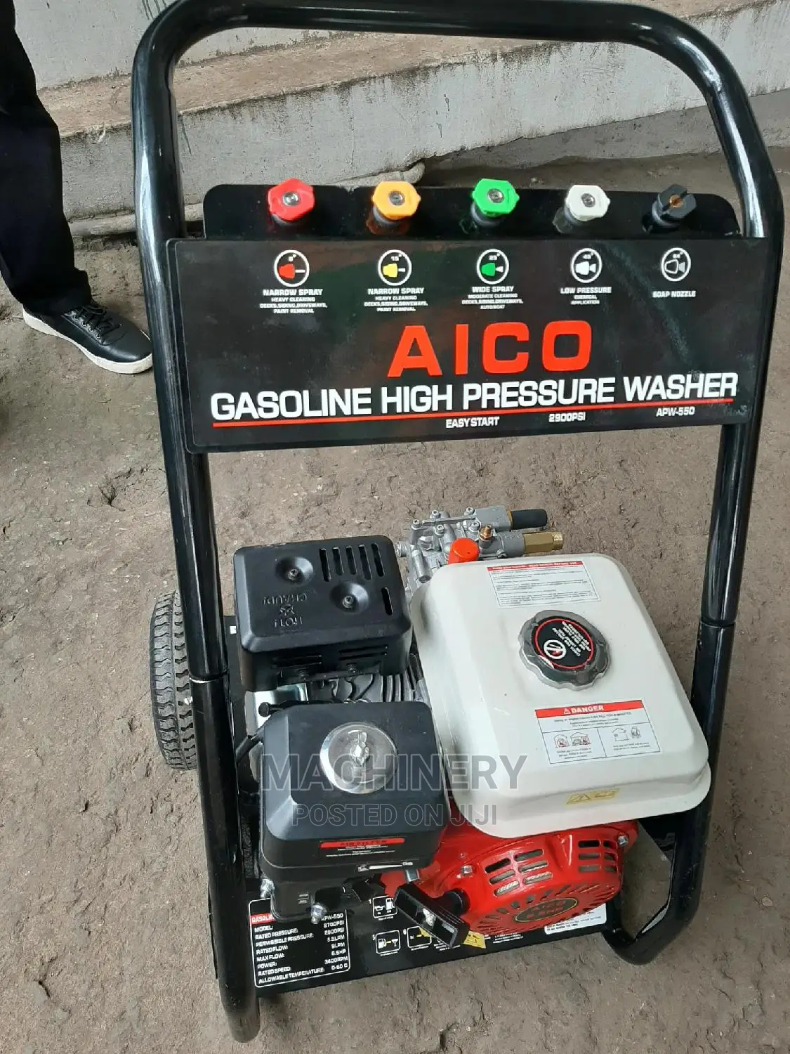 Petrol Powered Aico Car Wash Machine